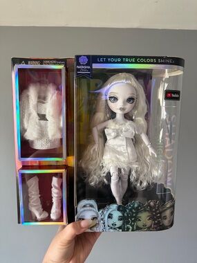 Rainbow Shadow High Holographic Doll Art Cover in Multicolor